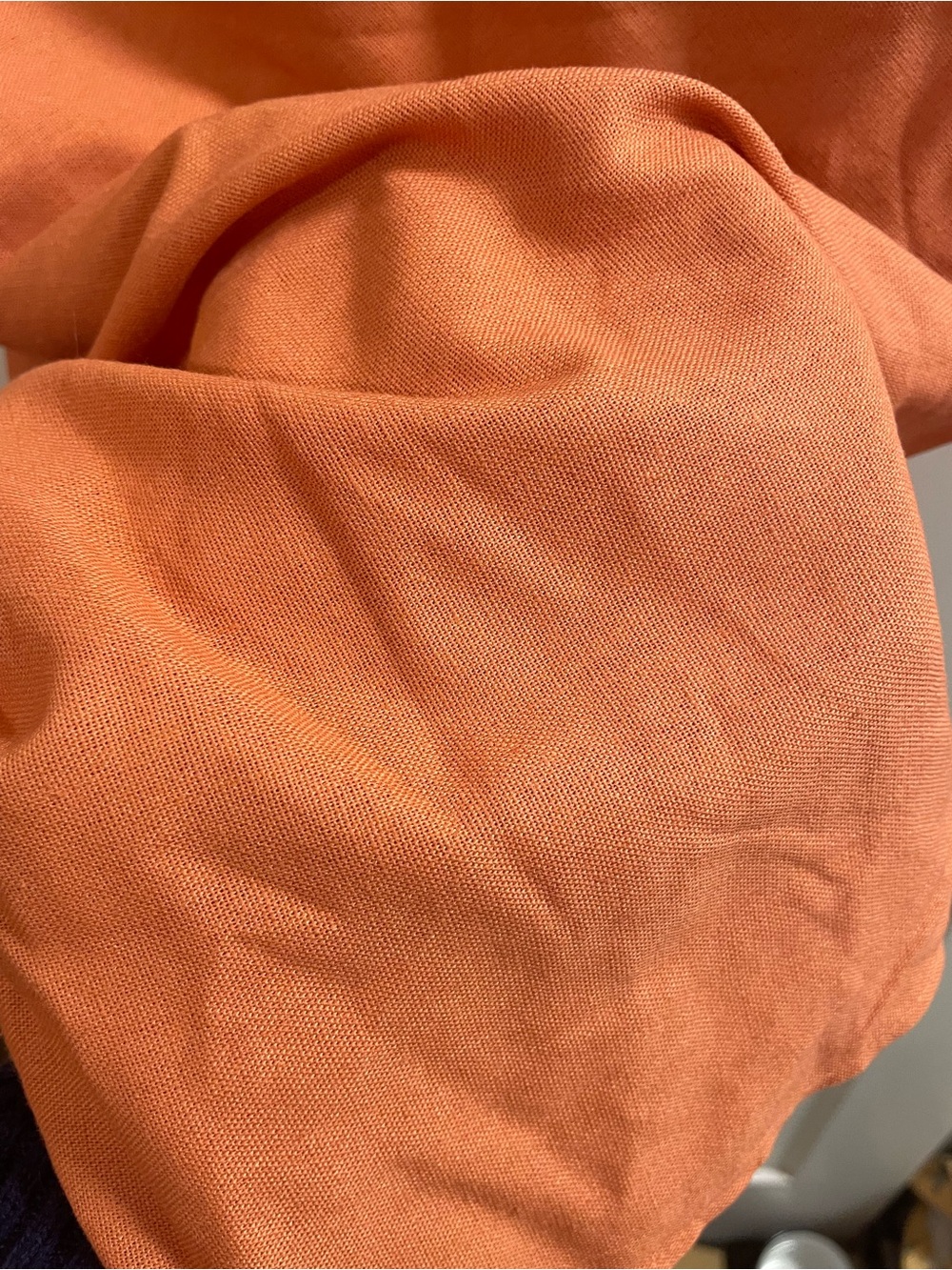 PrettyLittleThing Petite Clay Linen Look Ruched Mini Dress. - Picture 3 of 8